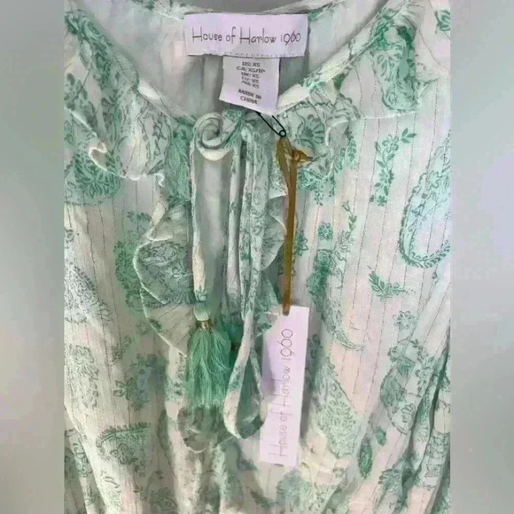NWT House of Harlow 1960 Print Dress - Picture 3 of 5